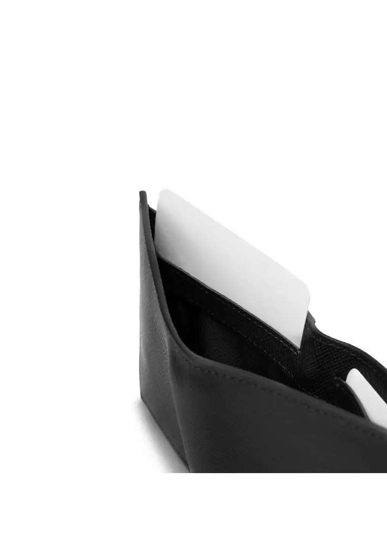 Cosmopolitan Slim Leather Wallet (Black)
