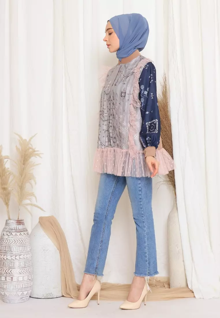 Sylvana Blouse Silver