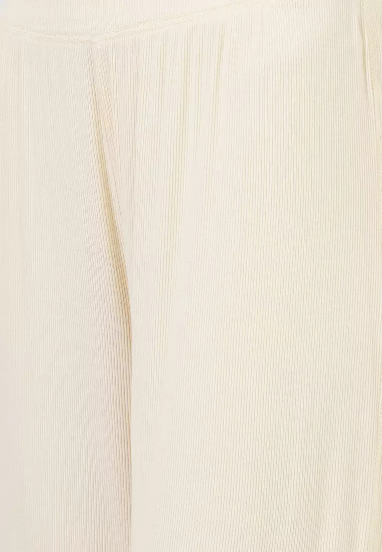 Airy Soft Asia Fit Wide Leg Pants