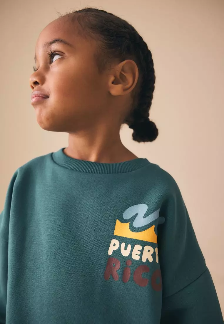 Crew Neck Sweatshirt and Shorts Set (3mths-7yrs)