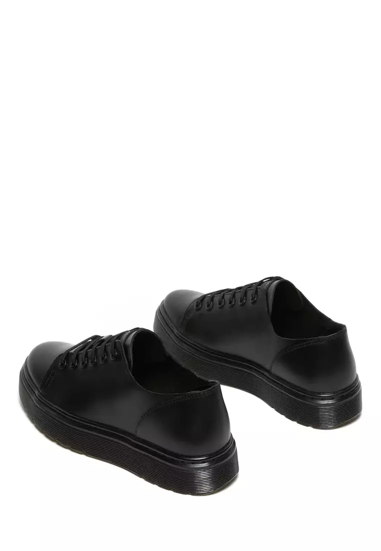 Dr martens deals dante leather trainers