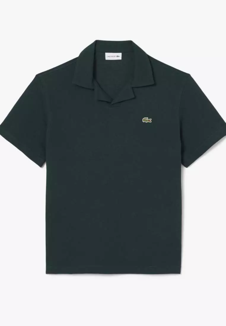Classic Fit Cotton-Linen Polo Shirt