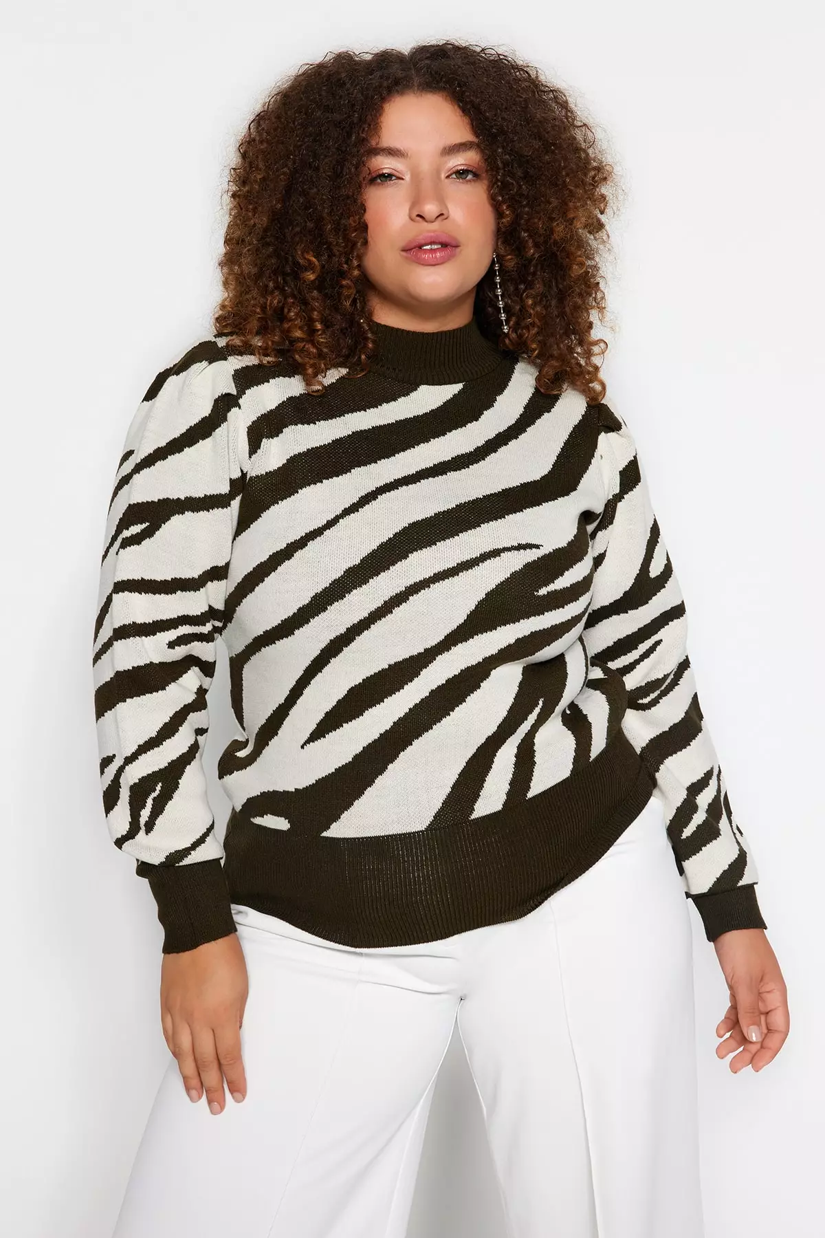 Plus size hotsell khaki jumper
