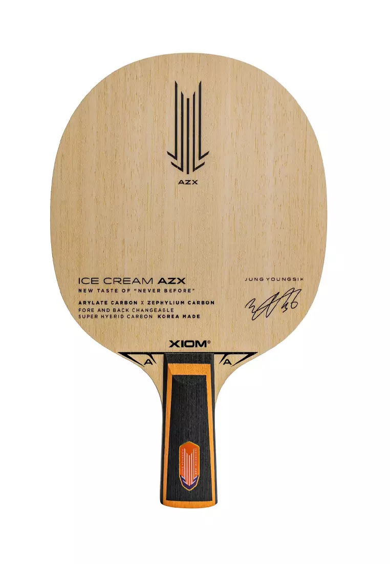 Ice Cream AZX Cp/Pen Table Tennis Racket Blade 