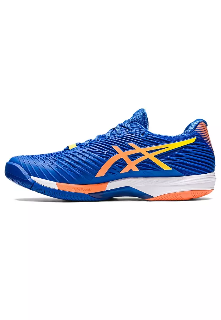 asics solution speed ff blue