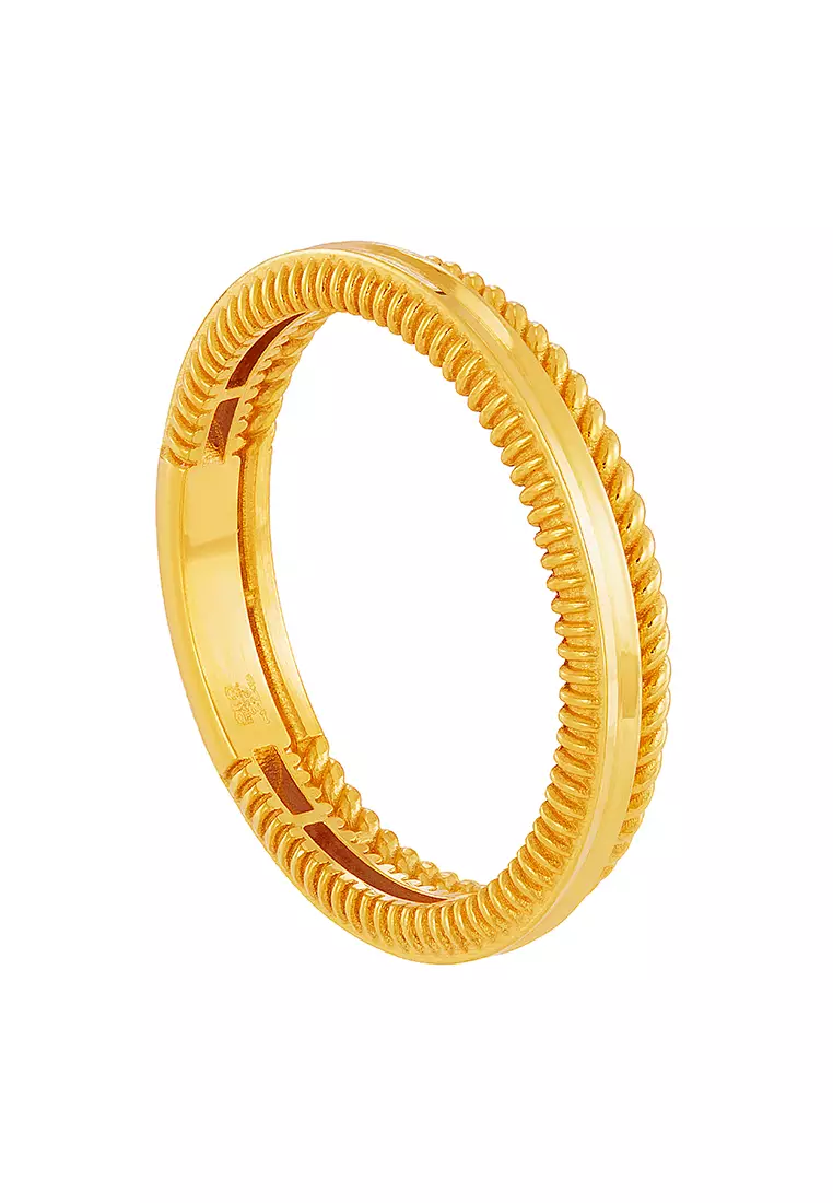 HABIB Oro Italia 916 Yellow Gold Ring GR62150426 (22K Gold)