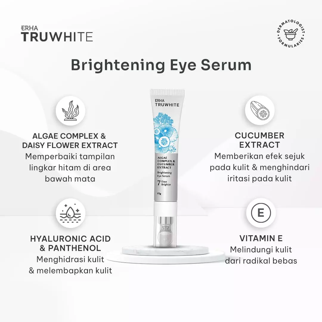 ERHA Truwhite Algae Complex & Cucumber Extract Brightening Eye Serum