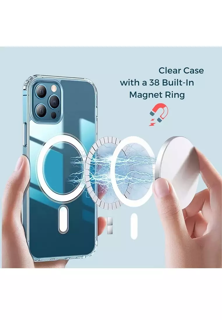Buy MobileHub iPhone 11 Pro Max Clear MagSafe Case Magnetic 2024