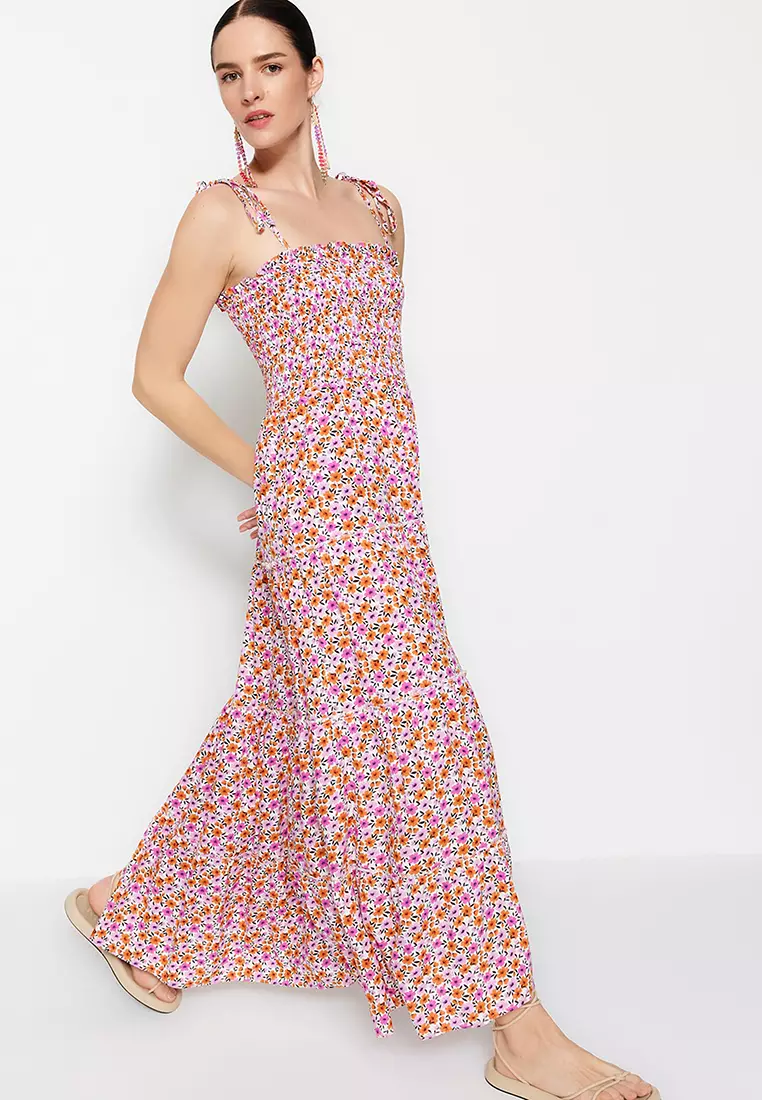 Maxi floral dresses best sale online