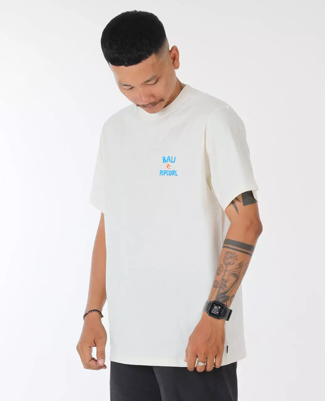 Rip Curl Men Bali Utopia Desto Tee - Bone Bali