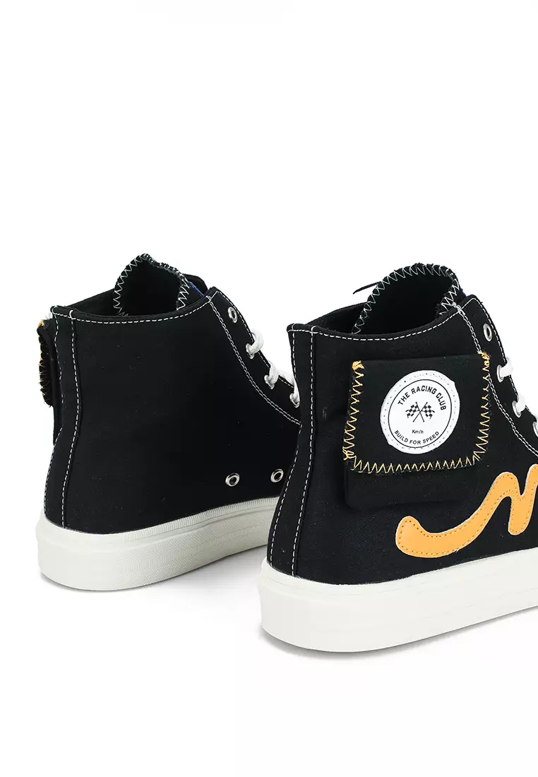 DW Motorsport x Milliot Gotta Run Rounded Toe Sneakers