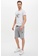 DeFacto grey Regular Fit Sweatshirt Bermuda Shorts 5AAE5AAC1C5D61GS_1