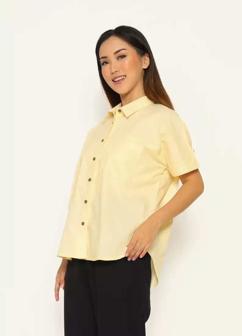 Urban Exchange Alisha Yellow Shirt