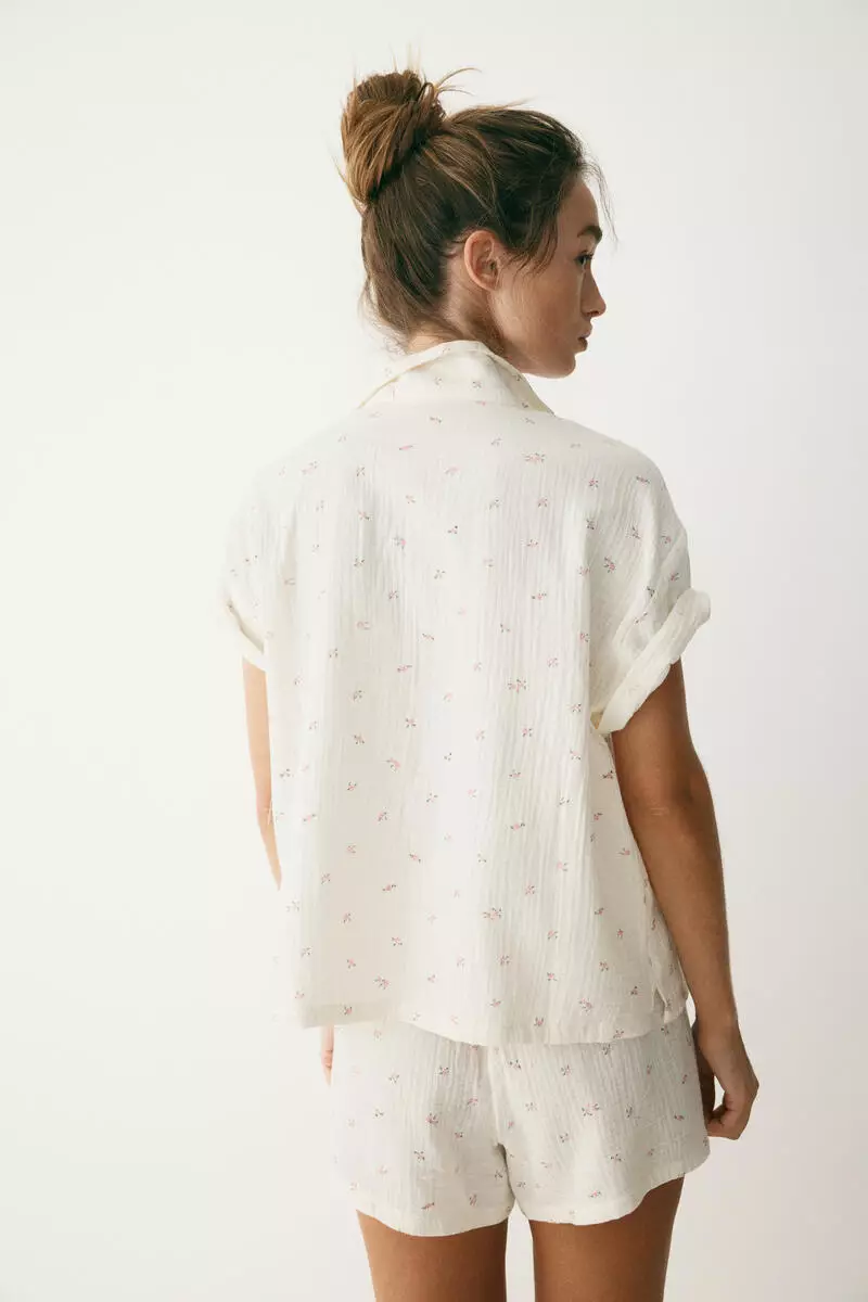 Cotton muslin pyjamas