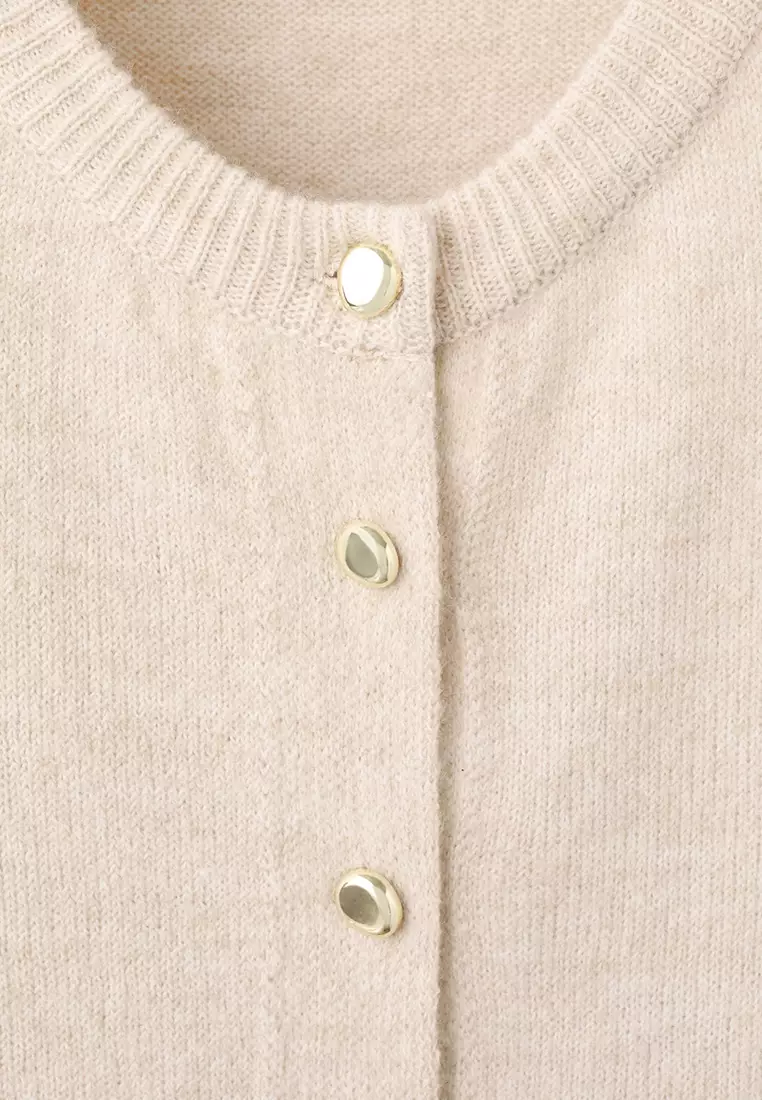 Knitted Button Cardigan