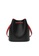 Maverick & Co. black Maverick & Co. Eloise Bucket Tote Vegan Leather Bag for Women - Night Black 487E4AC2E4A76EGS_2
