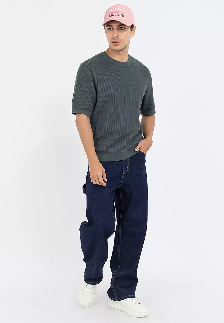 Men's Tritone Baseball Cap Rose Tan