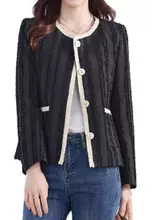 Buy HAPPY FRIDAYS Small Fragrance Tweed Suit Jacket YGH-EH8361