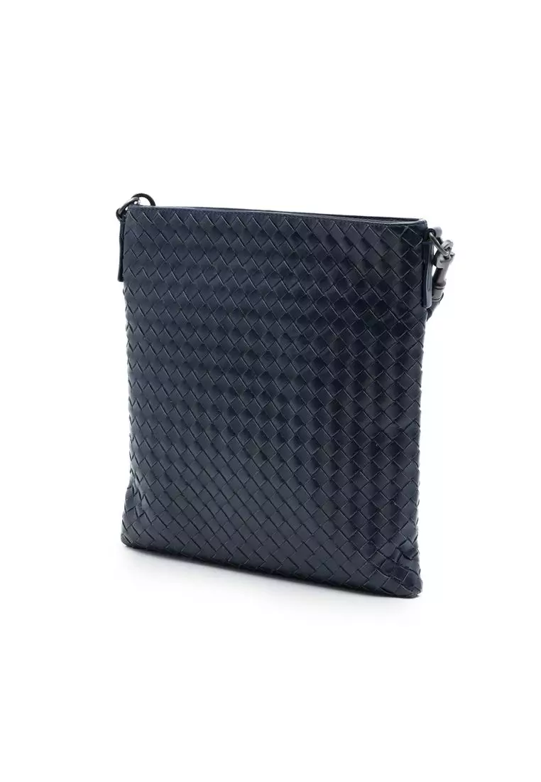 Pre-Loved Bottega Veneta Nappa Intrecciato Vn Crossbody