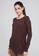 Sisley brown Long Sleeve T-shirt 415F9AA8C84C5DGS_3