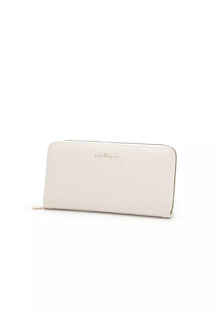 Women's Long Wallet / Purse - White