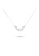 Millenne silver MILLENNE Millennia 2000 Surprise Magnetic Lucky Charm Heart Cubic Zirconia Rhodium Necklace with 925 Sterling Silver 79403AC1283C9EGS_1