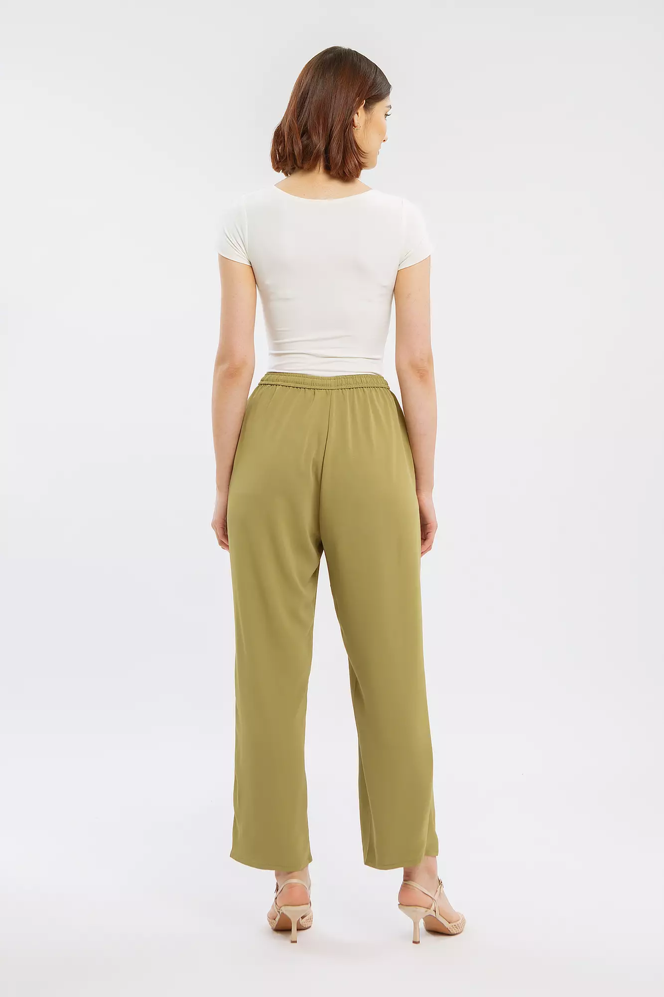 Minimal Jasmine Pants Sage Warna SAGE