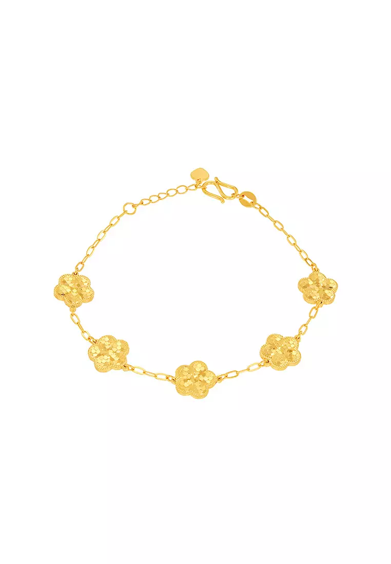HABIB 999/24K Yellow Gold Bracelet WWGB2110423