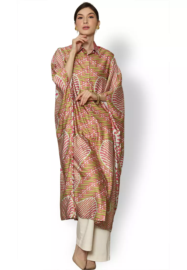 Kanzi Collared Kaftan