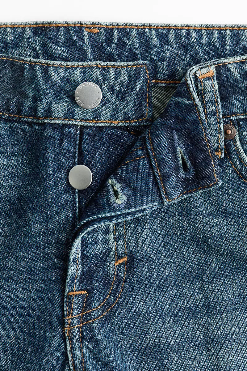 Bootcut Regular Waist Cropped Jeans