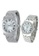EGLANTINE 銀色 EGLANTINE® - Emile & Emily - 2手錶手鍊上的不銹鋼-女士水晶 FE289ACF8FBD46GS_1