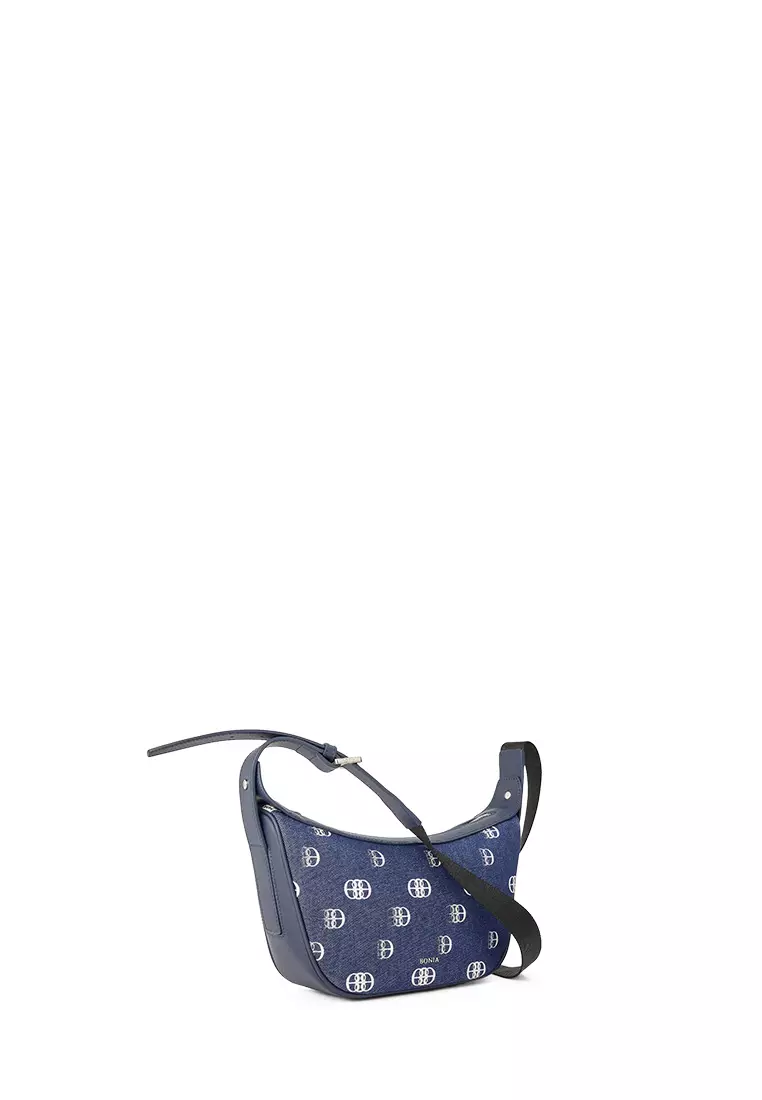 Midnight Blue Sandrio Small Crossbody Bag