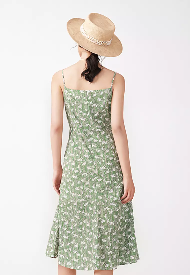 Floral Summer Midi Dress