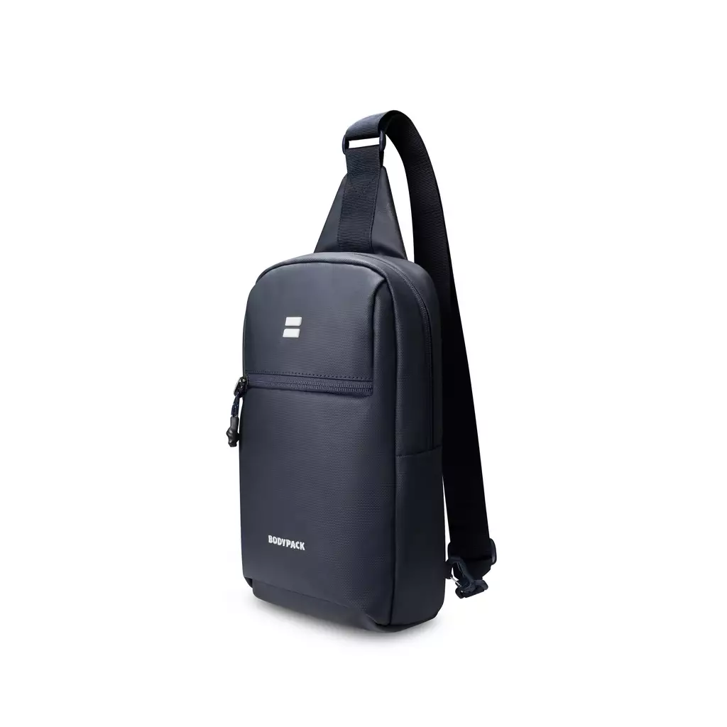 Plaver Sling Bag Tas Selempang Travel Kerja Kuliah Durable Tahan Lama 6 L - Navy