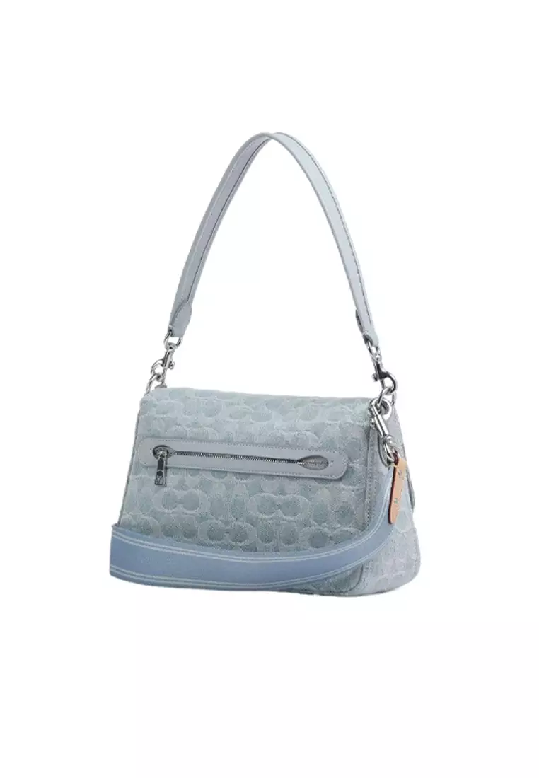 Coach Coach SOFT TABBY Fabric and leather medium size women s one
