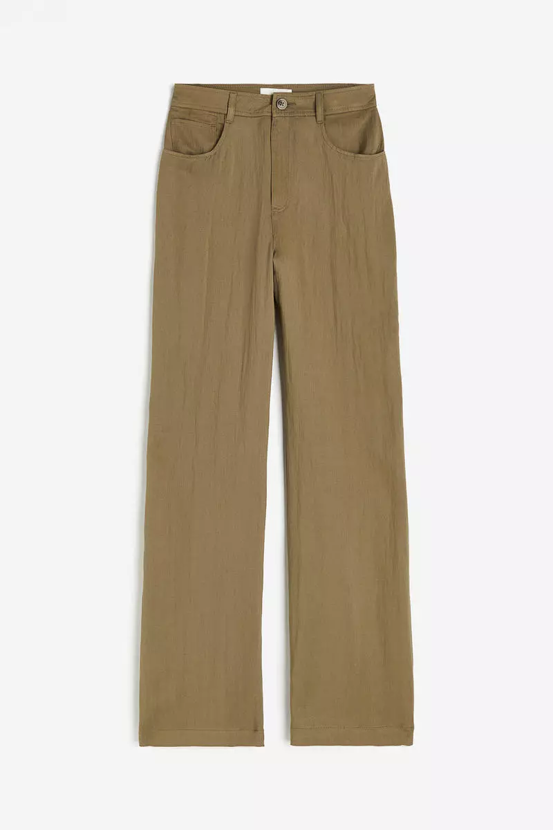 Lyocell-blend trousers