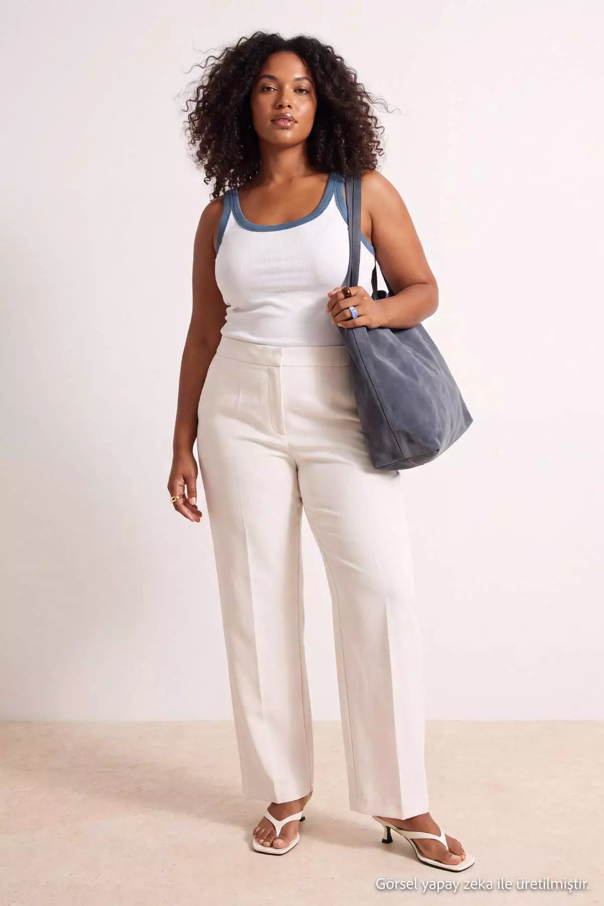 White Exclusive Special Collection Plum Soft Buttoned Wide Leg Pants