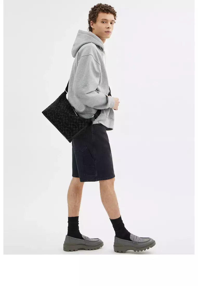 Finn Crossbody Bag In Signature Denim