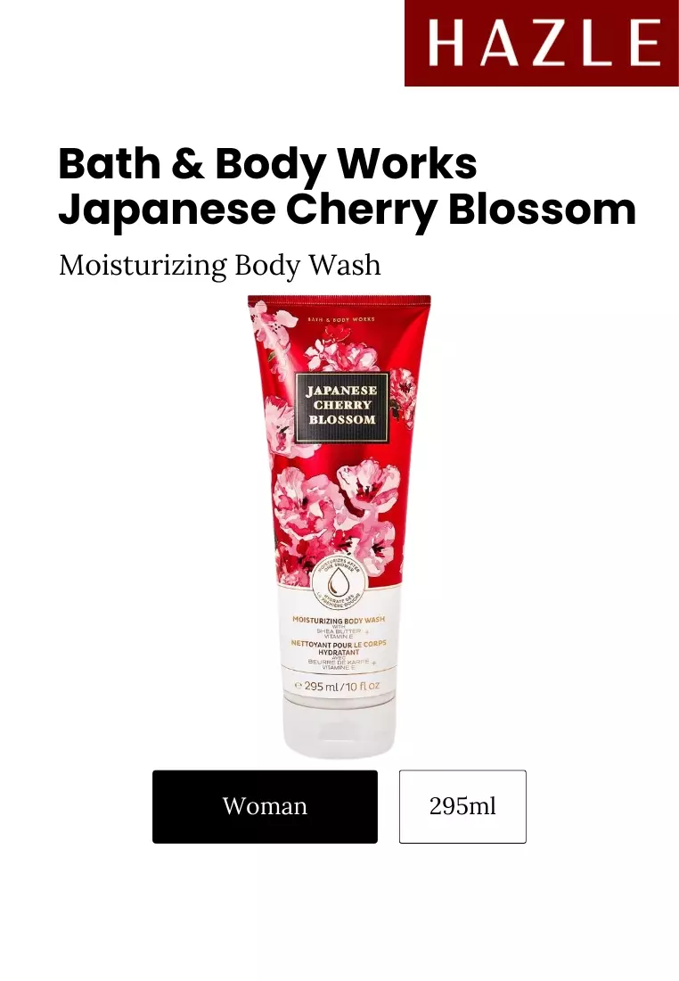 Bath & Body Works Japanese Cherry Blossom Moisturizing Body Wash Woman 295 ml