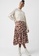 French Connection brown PF AIMEE INU TIERED SKIRT 84AA1AAFDAED28GS_3
