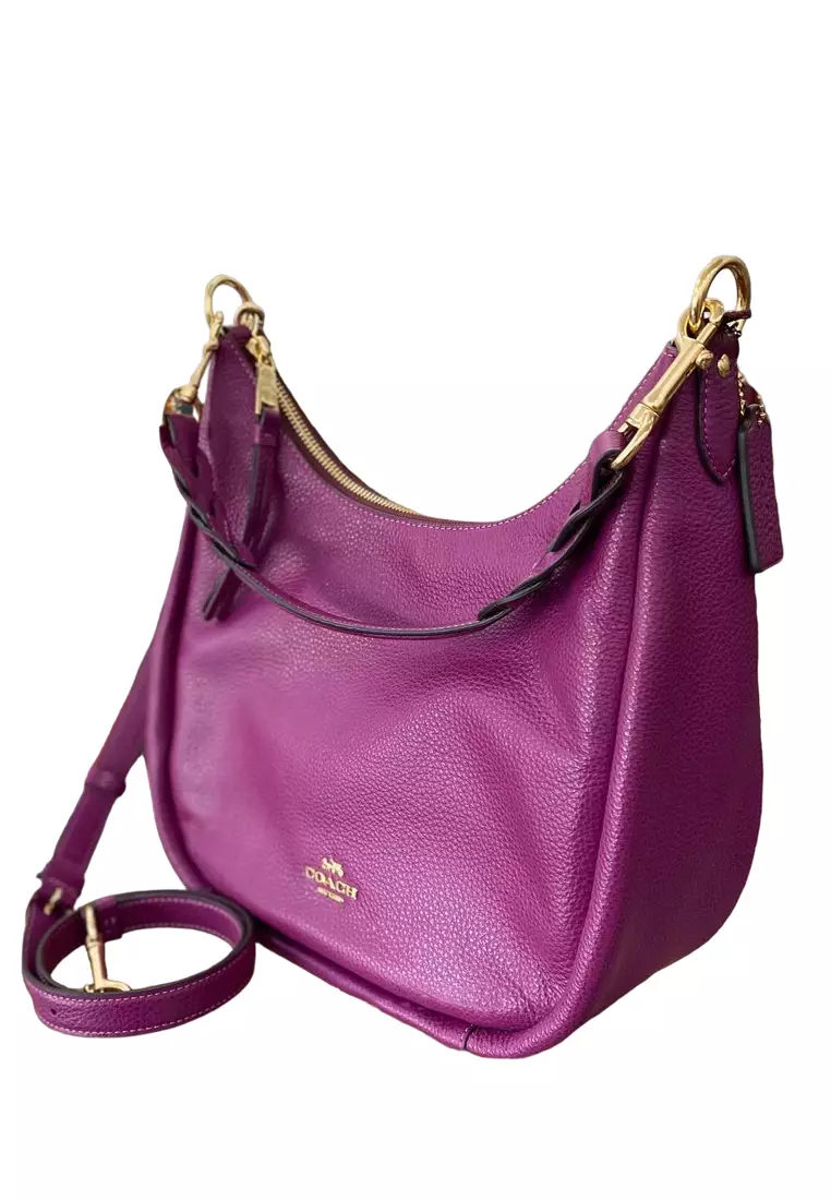 Coach Coach Jules Hobo Bag Purple 2023 Buy Coach Online ZALORA