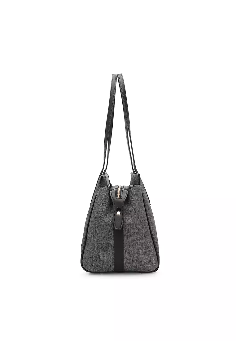 Women's Top Handle Bag / Sling Bag / Crossbody Bag / Shoulder Bag - Black