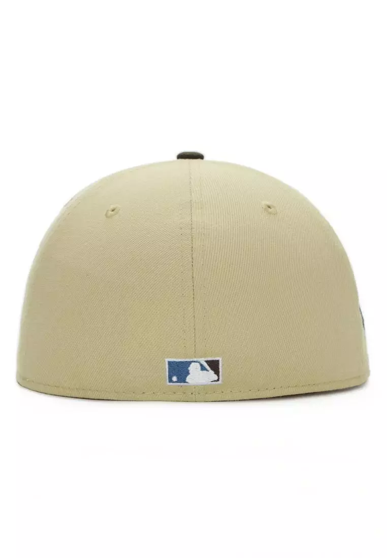 Men's New Era Tan Detroit Tigers Wheat 59FIFTY Fitted Hat