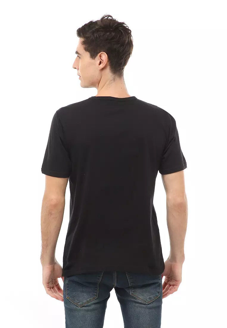 Jack T-Shirt Atasan Kasual Kaos Polos Pria Model Kancing Lengan Pendek Material Cotton ORIGINAL