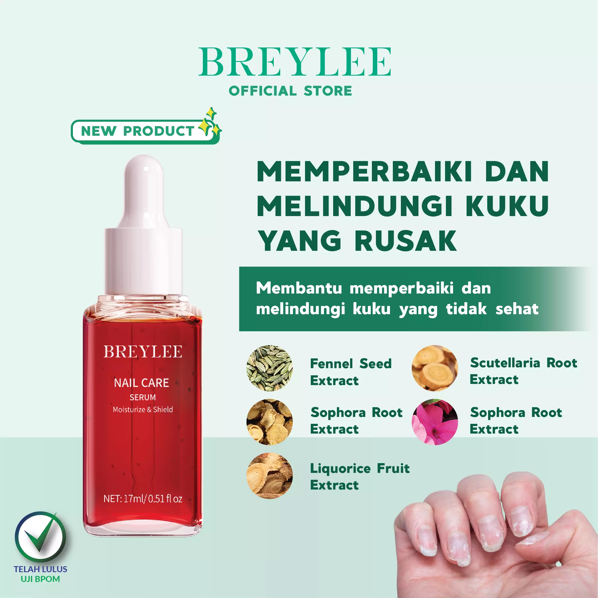 BREYLEE NAIL CARE SERUM - 17ml