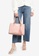 Unisa pink Faux Leather Colour Block Top Handle Bag 6B332ACC1CDEB0GS_6