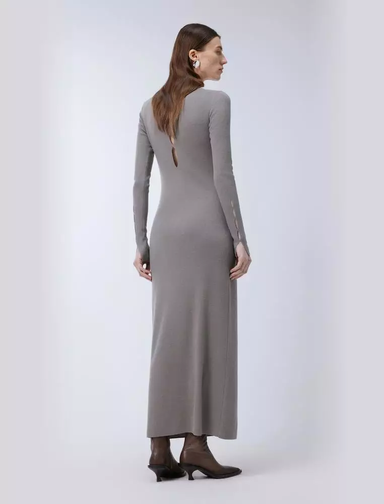 长袖毛衫连衣裙