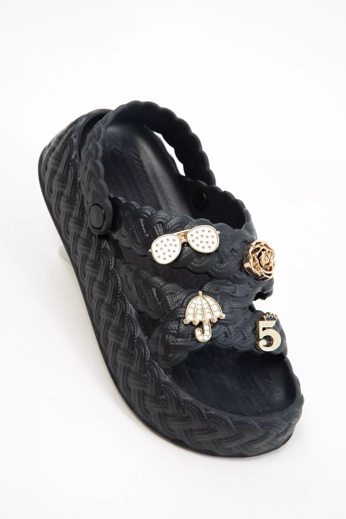 Black Women's Sandals 20773