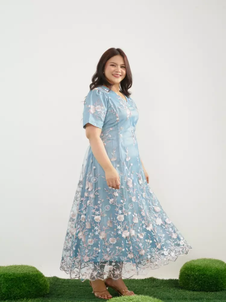 xtramiles Ladies dress sylvienne dress caruluen blue