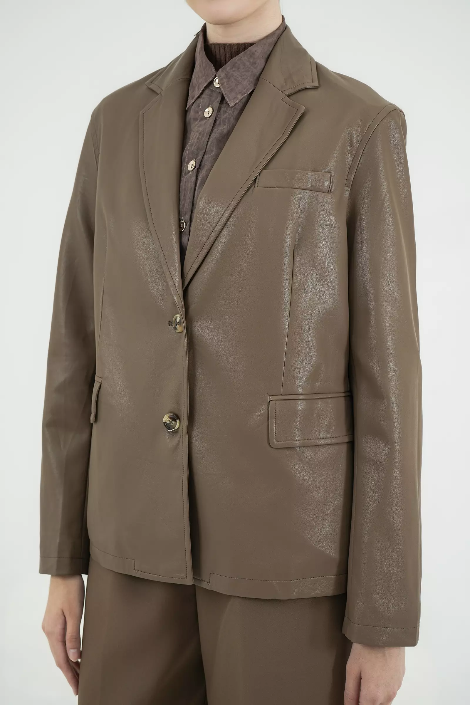 Geulis.id INDIRA JACKET - Brown